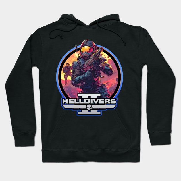 Helldivers Hoodie by Trazzo